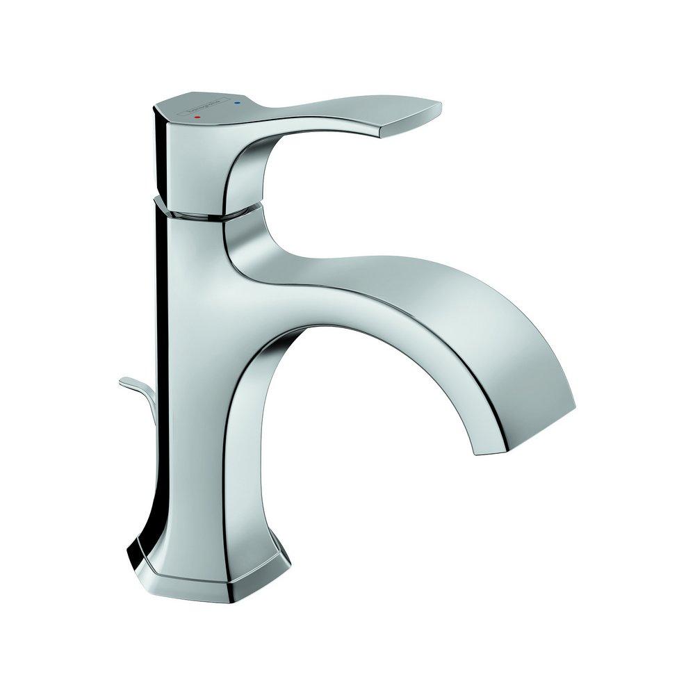 Hansgrohe Chrome Single Handle Bathroom Sink Faucet Lever Handle 