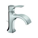Single Handle Monoblock Bathroom Sink Faucet in Chrome