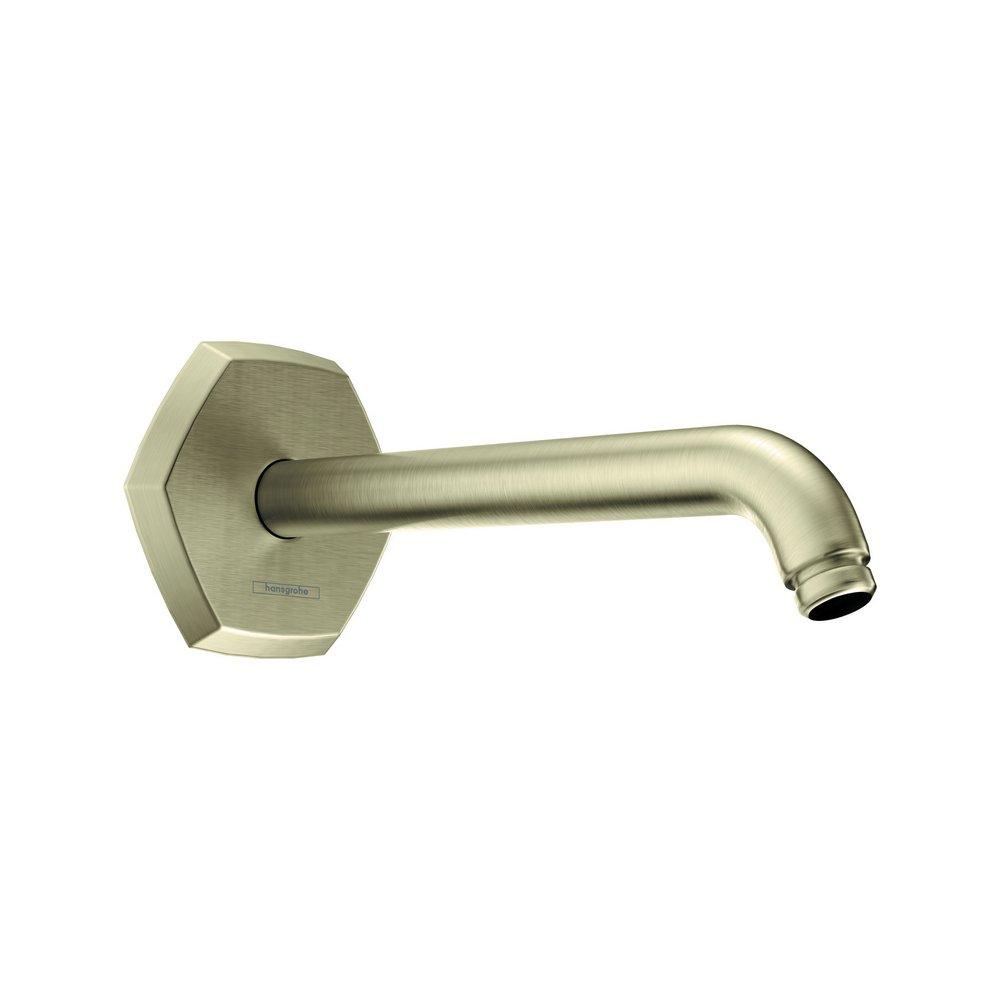 Hansgrohe Brushed Nickel 1/2 in. NPT Brass Shower Arm 