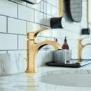 Hansgrohe Brushed Gold Optic Single Handle Bathroom Sink Faucet Lever Handle 