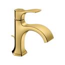 Hansgrohe Brushed Gold Optic Single Handle Bathroom Sink Faucet Lever Handle 