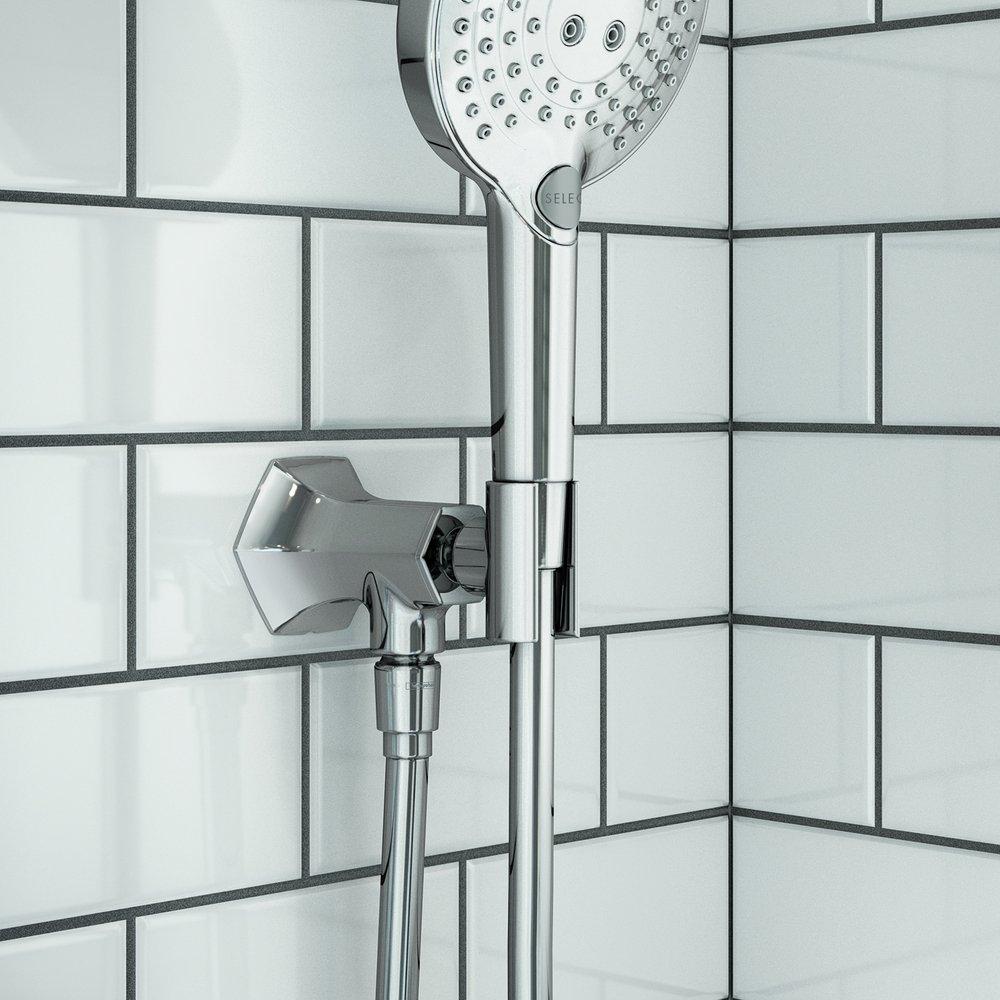 Hansgrohe Chrome 1/2 in. NPT Metal Hand Shower Holder 