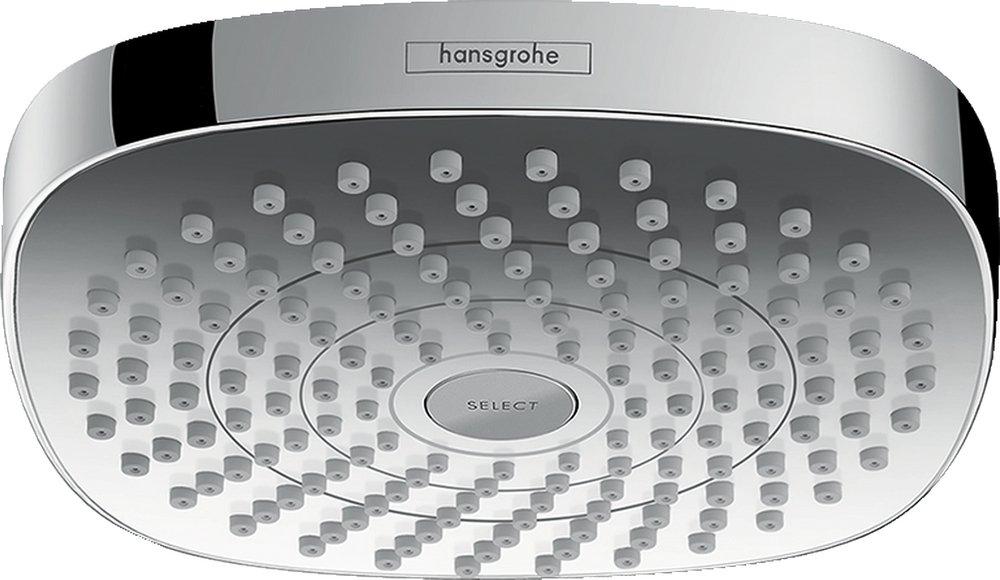 Hansgrohe Chrome Multi Function Intense Rain and Rain Showerhead 