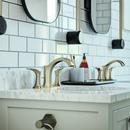 Hansgrohe Brushed Nickel Two Handle Widespread Bathroom Sink Faucet Lever Handle 