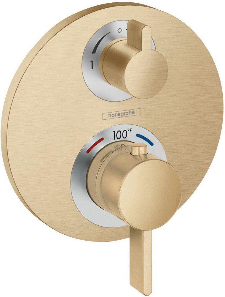 Hansgrohe Brushed Bronze Two Handle Single Function Bathtub & Shower Faucet (Trim Only) 