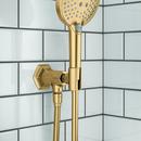 Hansgrohe Brushed Gold Optic 1/2 in. NPT Metal Hand Shower Holder 