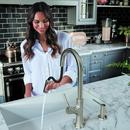 Hansgrohe Steel Optic 3-3/8 in. 16 oz. Kitchen Soap Dispenser 