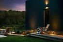 Hinkley Black 50W 2-Light 12 in. Outdoor Wall Sconce 