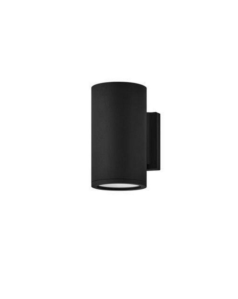 Hinkley Black 50W 1-Light 8 in. Outdoor Wall Sconce 
