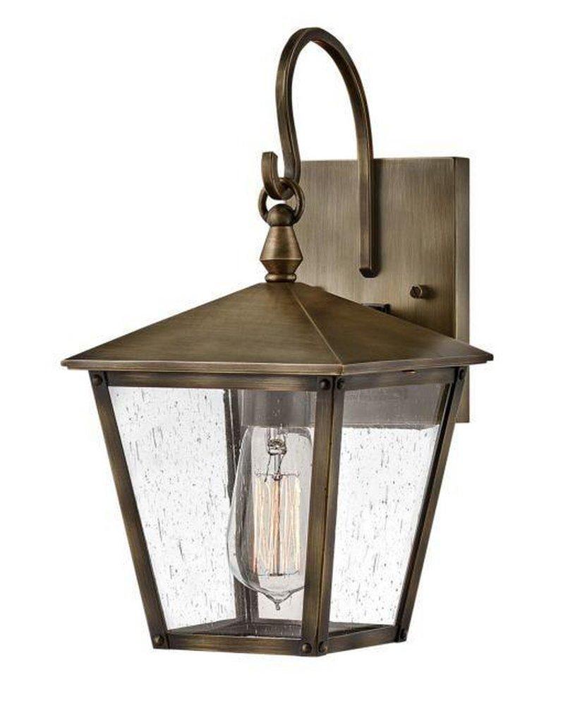 Hinkley Burnished Bronze 100W 1-Light 13-3/4 in. Outdoor Wall Sconce 