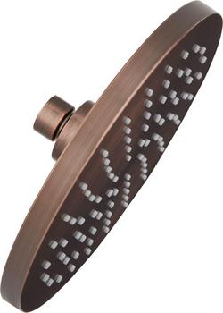 8 In. 2.5 GPM Single Function Round Showerhead in Oil Rubbed Bronze