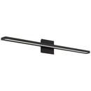 Visual Comfort & Co. Modern Matte Black 34.8W 1-Light Vanity Fixture 