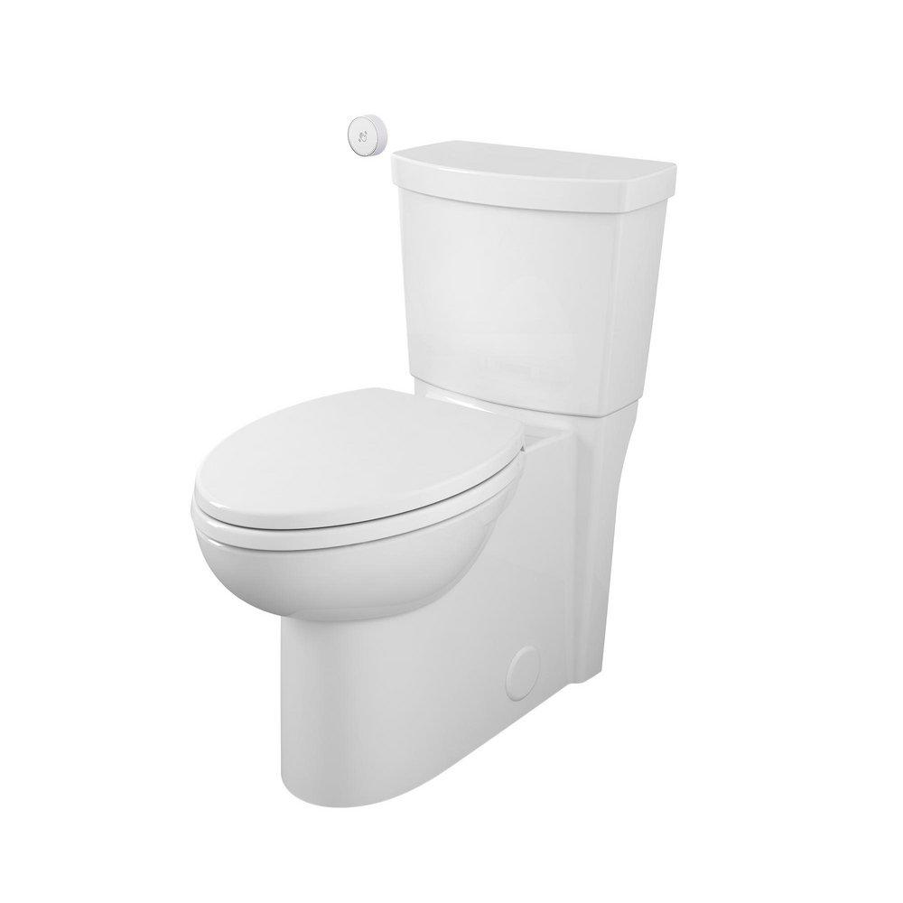 American Standard White 1.28 gpf Elongated Floor Mount Two Piece Toilet 