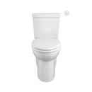 American Standard White 1.28 gpf Elongated Floor Mount Two Piece Toilet 