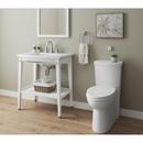 American Standard White 1.28 gpf Elongated Floor Mount Two Piece Toilet 