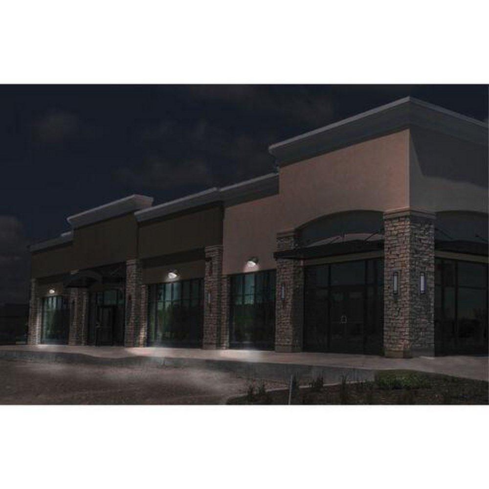 NUVO Brown 1-Light 5-1/10 in. Brown Outdoor Wall Sconce 