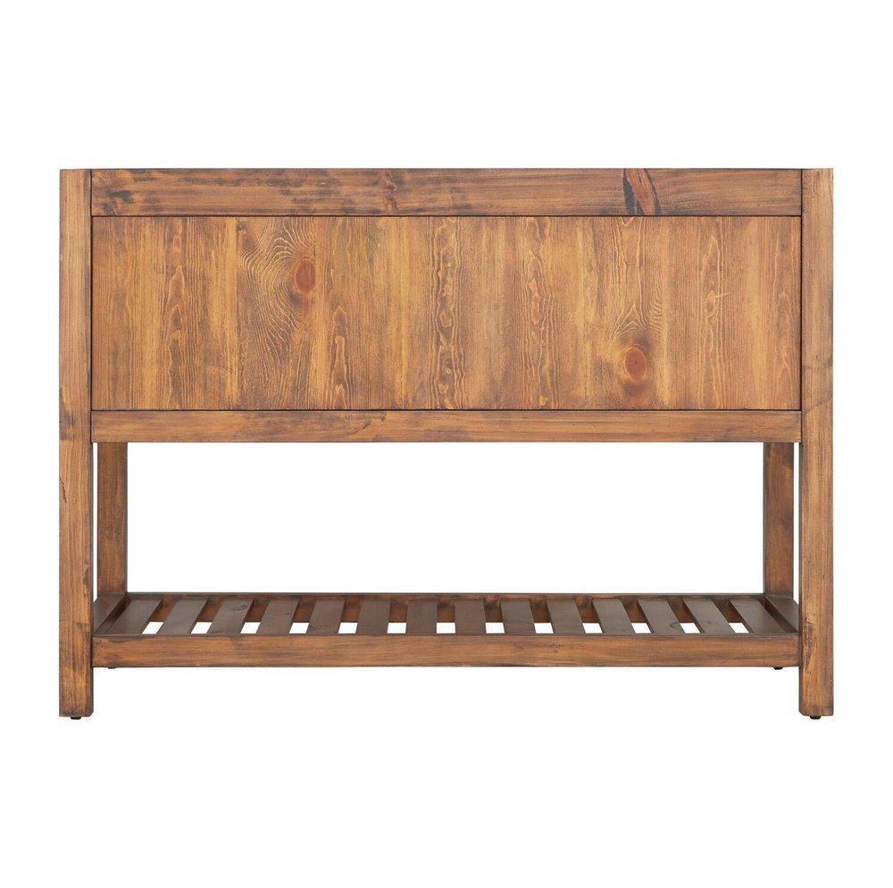 Signature Hardware Brown 48 in. Floor Mount Vanity 