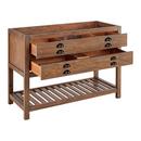 Signature Hardware Brown 48 in. Floor Mount Vanity 