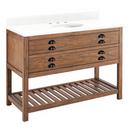 Signature Hardware Brown 48 in. Floor Mount Vanity 