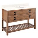 Signature Hardware Brown 48 in. Floor Mount Vanity 