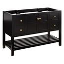 Signature Hardware Black 48 in. Floor Mount Vanity 
