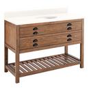 Signature Hardware Brown 48 in. Floor Mount Vanity 