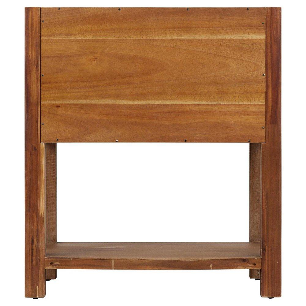 Signature Hardware Rustic Acacia 30 in. Floor Mount Vanity 