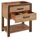 Signature Hardware Rustic Acacia 30 in. Floor Mount Vanity 