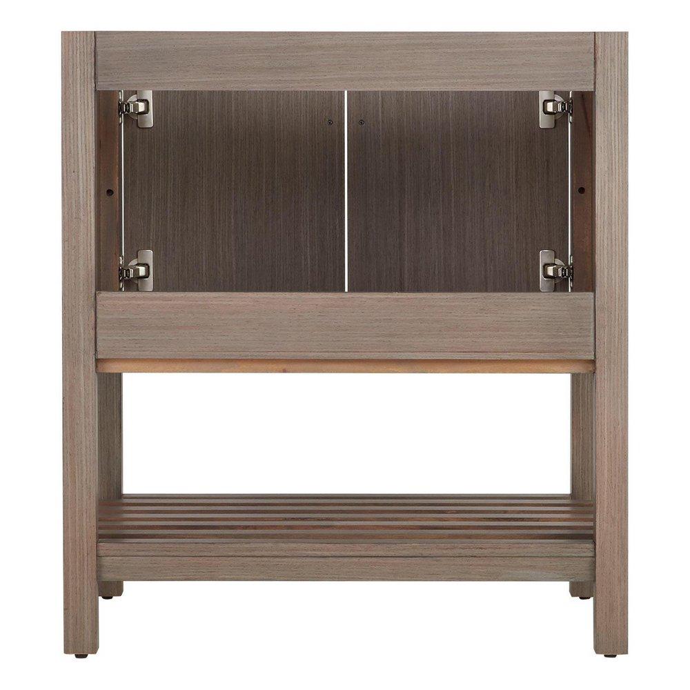 Signature Hardware Ash Brown 30 in. Floor Mount Vanity 