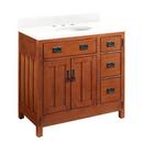 Signature Hardware Autumn Wheat 36 in. Floor Mount Vanity 
