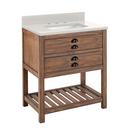Signature Hardware Brown 30 in. Floor Mount Vanity 