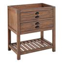 Signature Hardware Brown 30 in. Floor Mount Vanity 