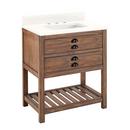 Signature Hardware Brown 30 in. Floor Mount Vanity 