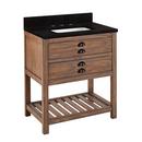 Signature Hardware Brown 30 in. Floor Mount Vanity 
