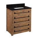Signature Hardware Grey Wash 30 in. Floor Mount Vanity 