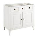 Signature Hardware White 36 in. Floor Mount Vanity 