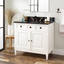 Signature Hardware White 36 in. Floor Mount Vanity 