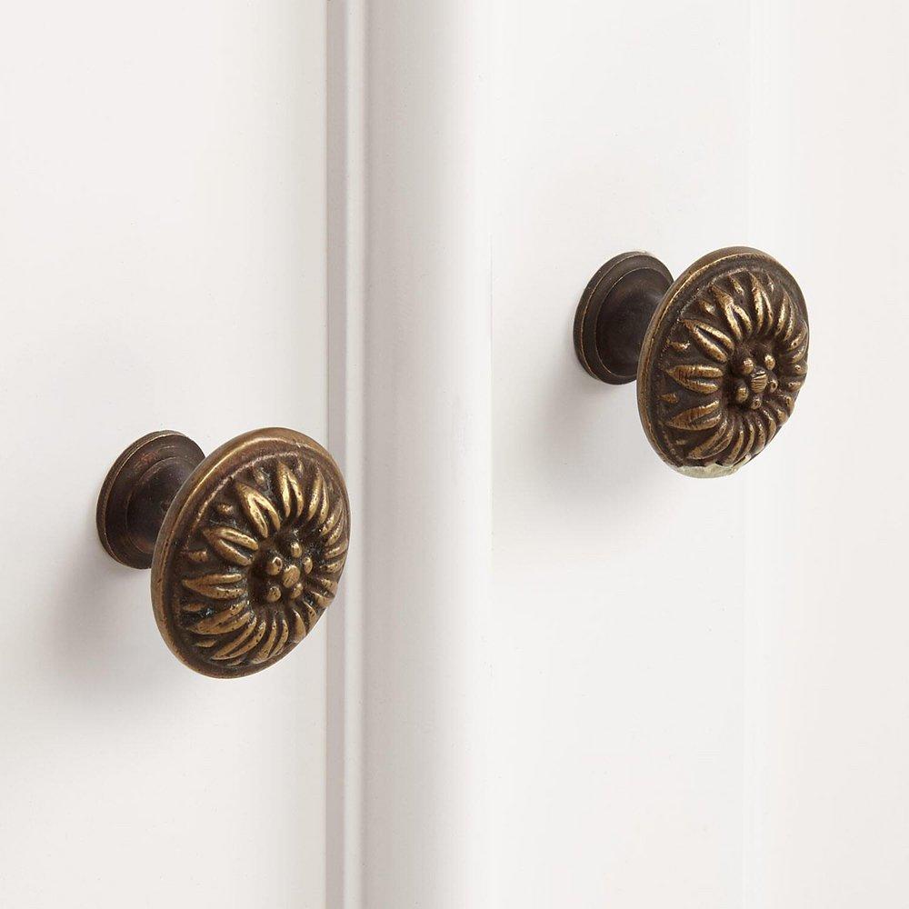 Signature Hardware White 36 in. Floor Mount Vanity 