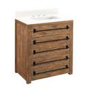 Signature Hardware Grey Wash 30 in. Floor Mount Vanity 