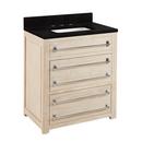 Signature Hardware Whitewash Pine 30 in. Floor Mount Vanity 