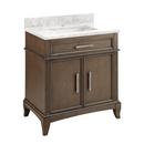 Signature Hardware Grey Wash 31 in. Floor Mount Vanity 