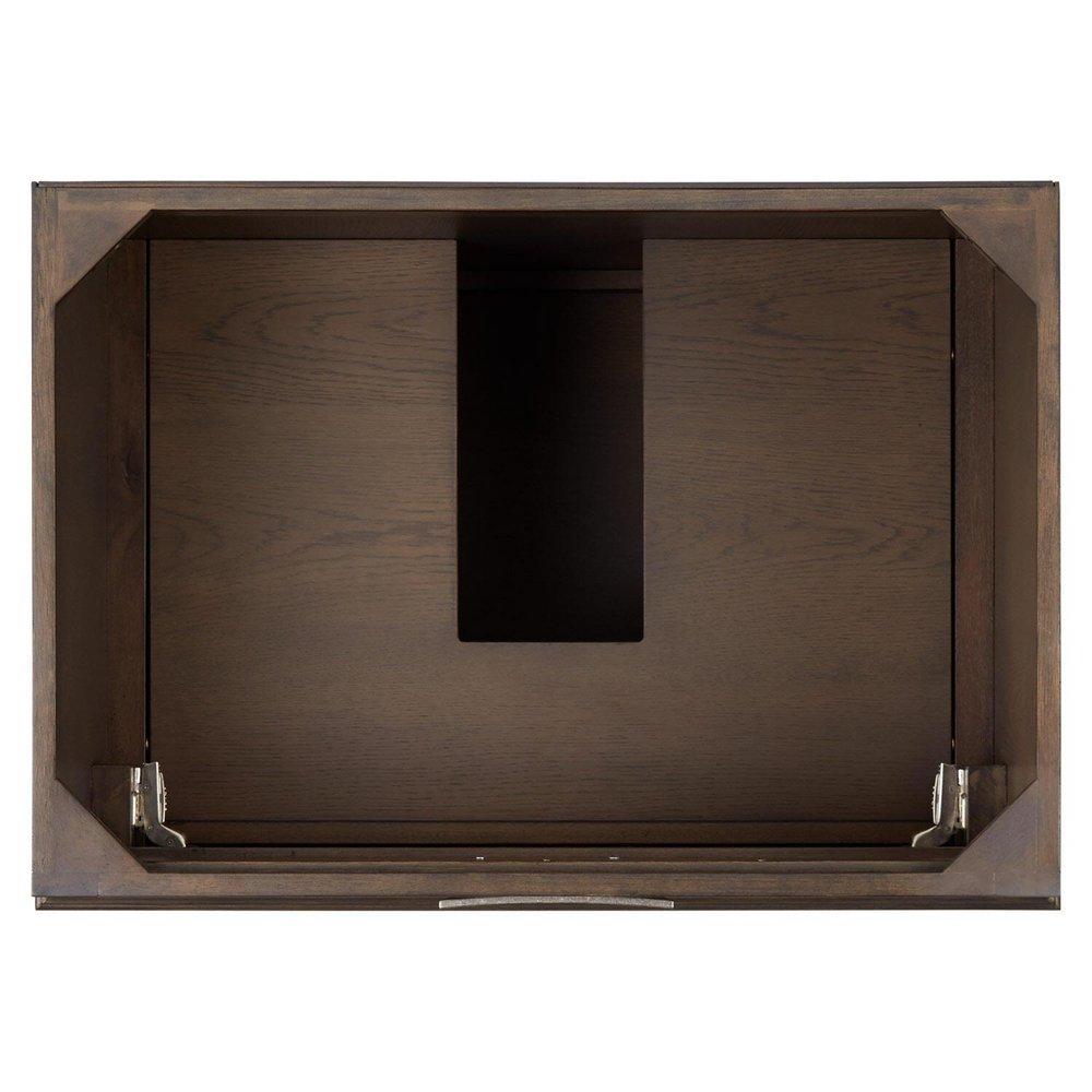 Signature Hardware Grey Wash 31 in. Floor Mount Vanity 