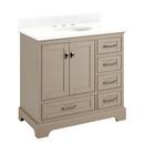 Signature Hardware Taupe 35-3/4 in. Floor Mount Vanity 