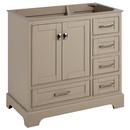 Signature Hardware Taupe 35-3/4 in. Floor Mount Vanity 