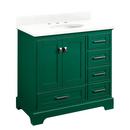 Signature Hardware Emerald Green 35-3/4 in. Floor Mount Vanity 