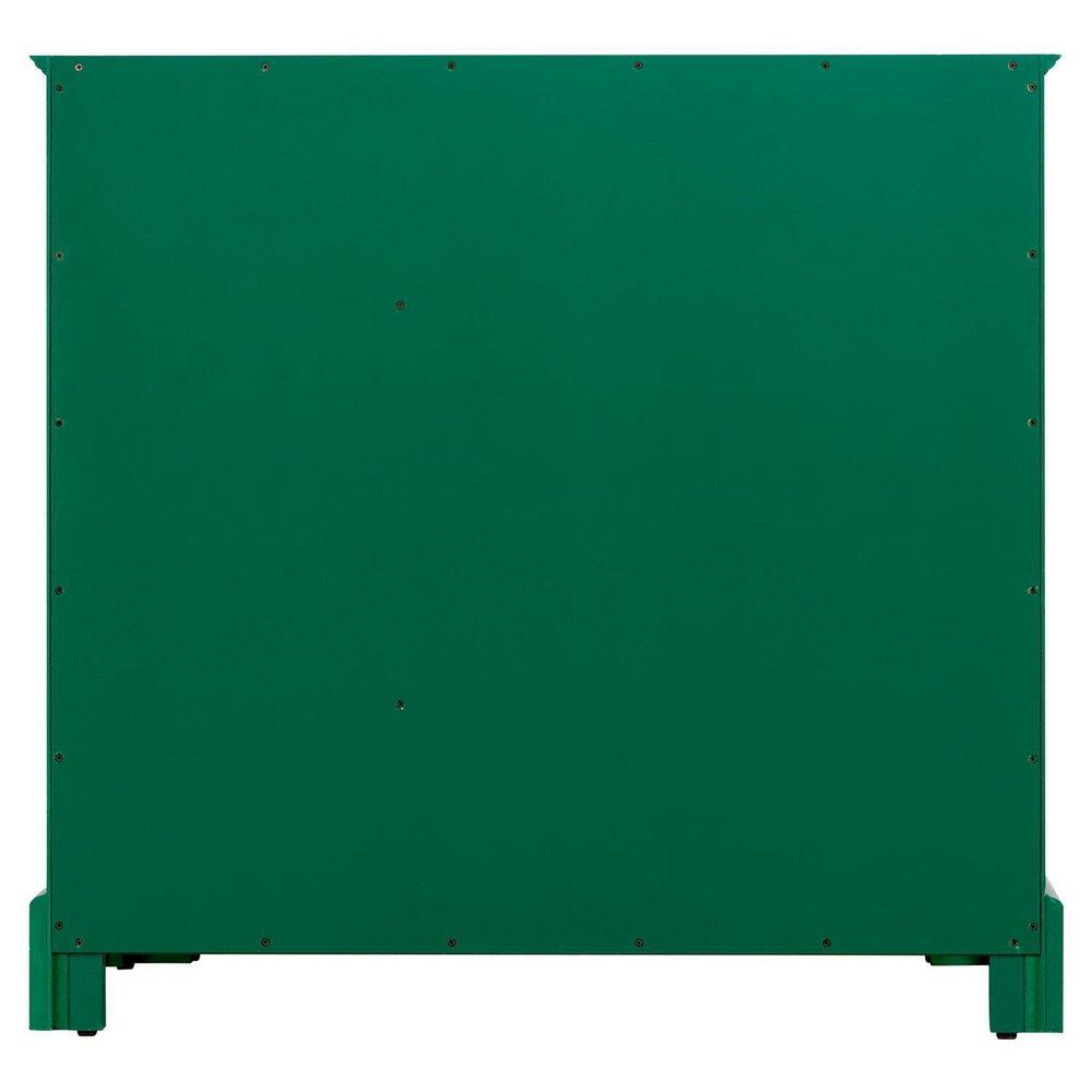Signature Hardware Emerald Green 35-3/4 in. Floor Mount Vanity 