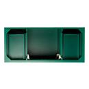 Signature Hardware Emerald Green 47-3/4 in. Floor Mount Vanity 