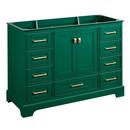 Signature Hardware Emerald Green 47-3/4 in. Floor Mount Vanity 