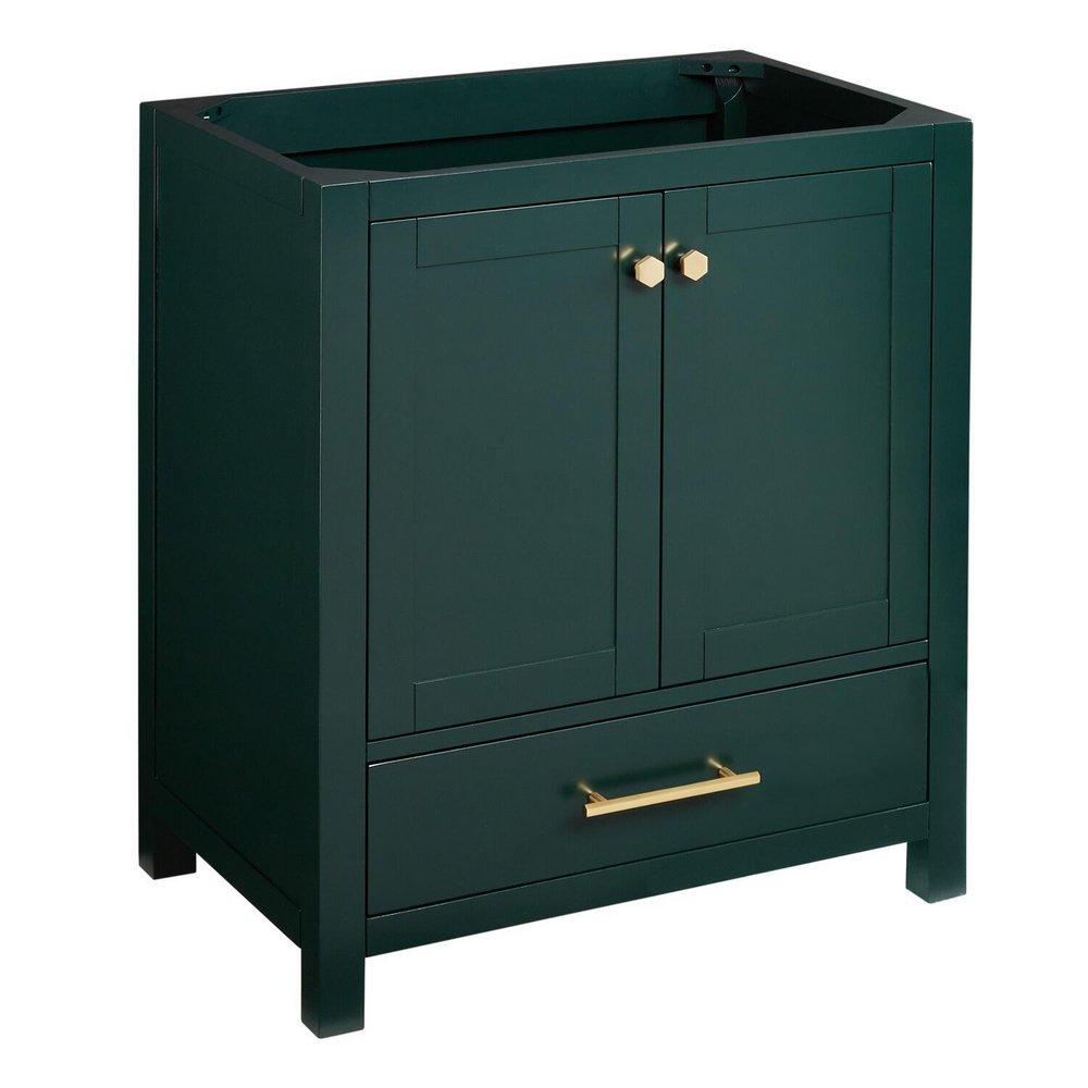 Signature Hardware Hunter Green 30 in. Floor Mount Vanity 