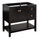 Signature Hardware Black 36 in. Floor Mount Vanity 